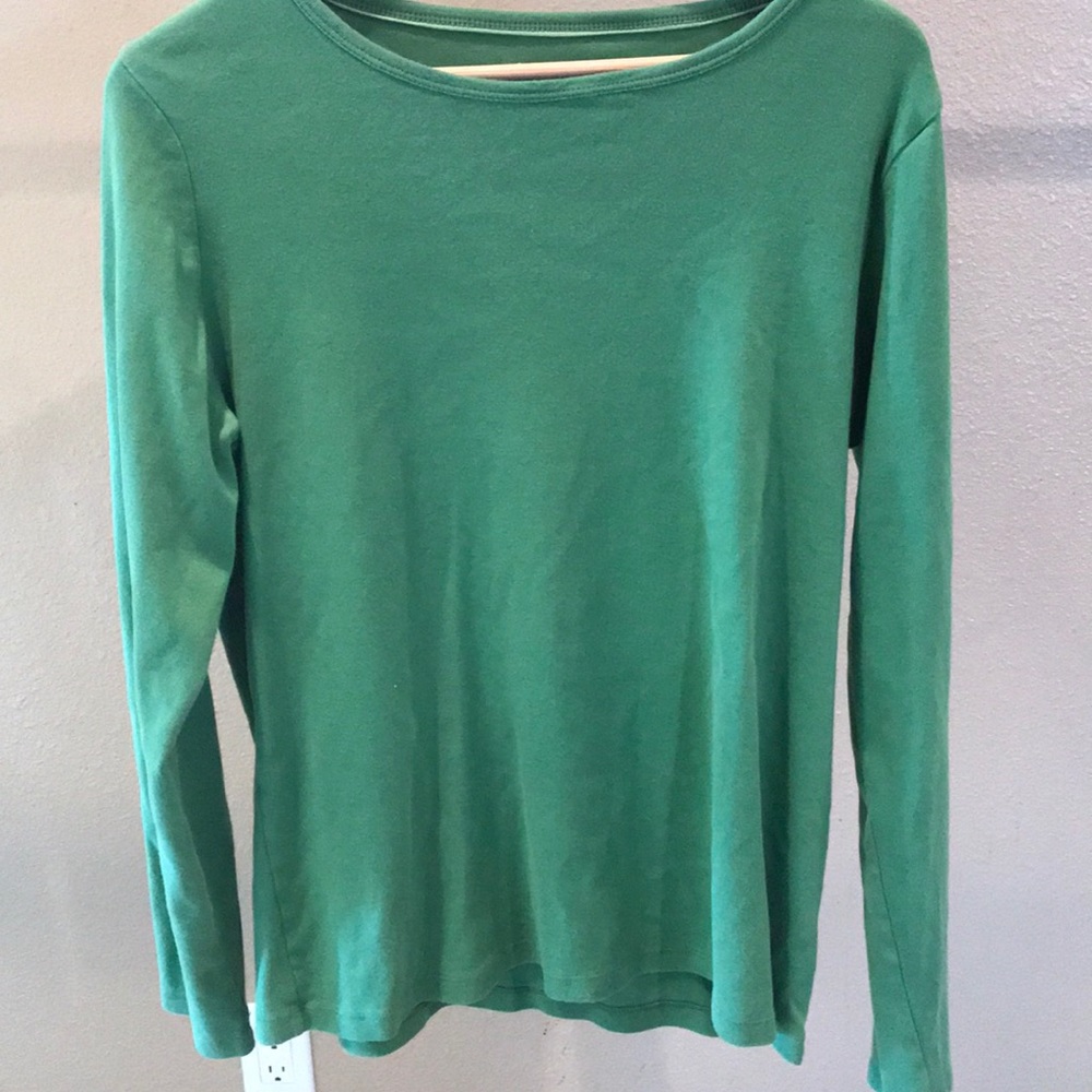 St John’s Bay green long sleeve t-shirt